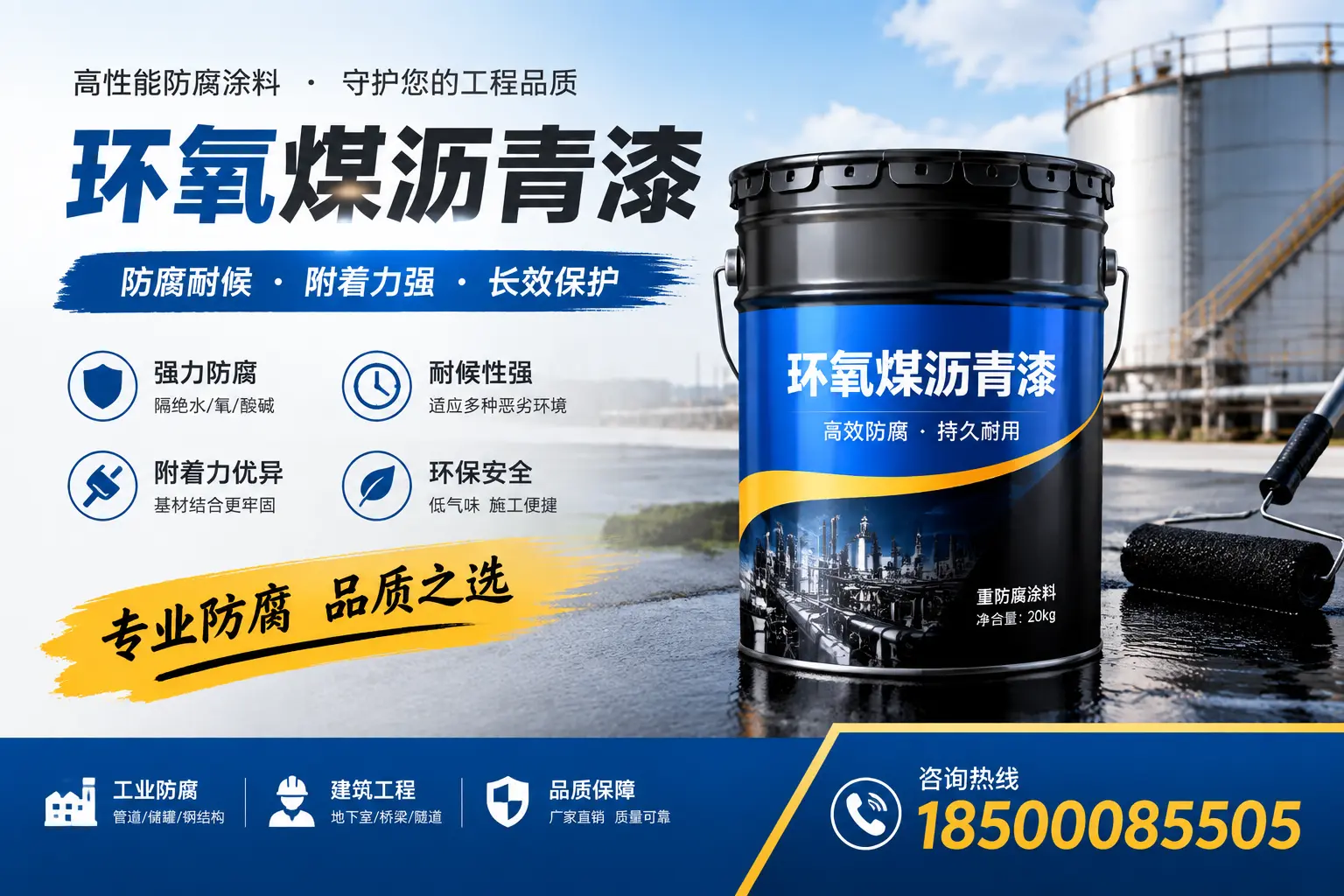 如何选择适合的环氧煤沥青漆？永州市场选型指南